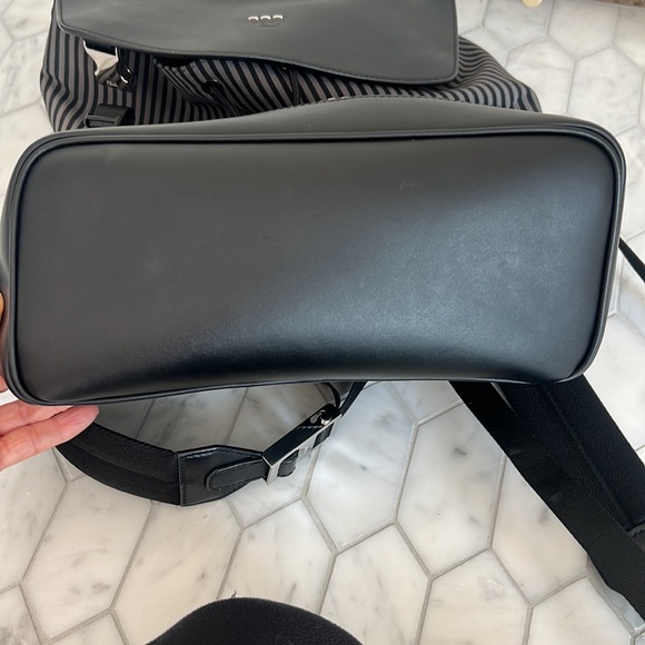 Authentic FENDI Striped Backpack like new. Hardware in perfect condition. - Picture 6 of 12